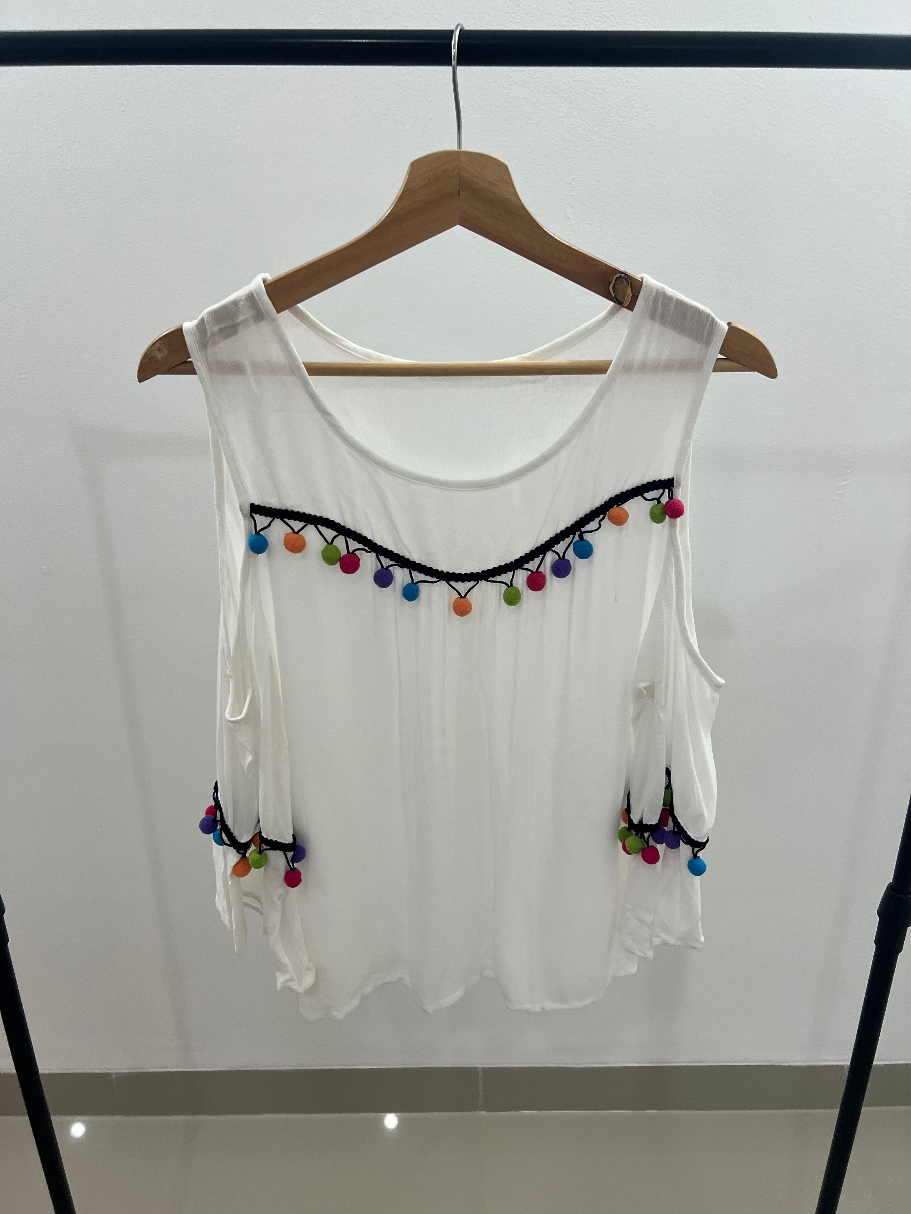 Blusa colores-Talla: S