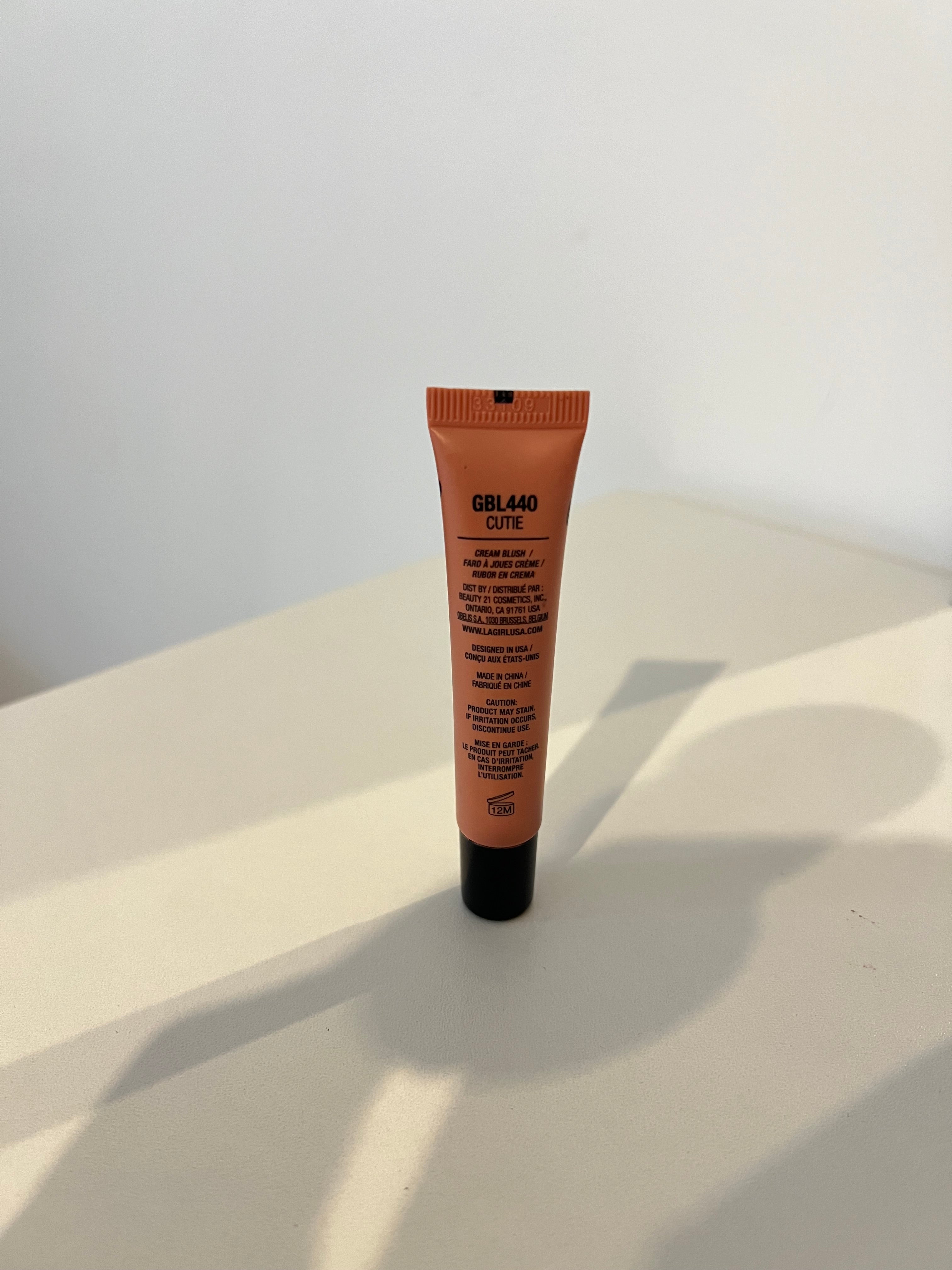 Blush en crema LA GIRL tono cutie