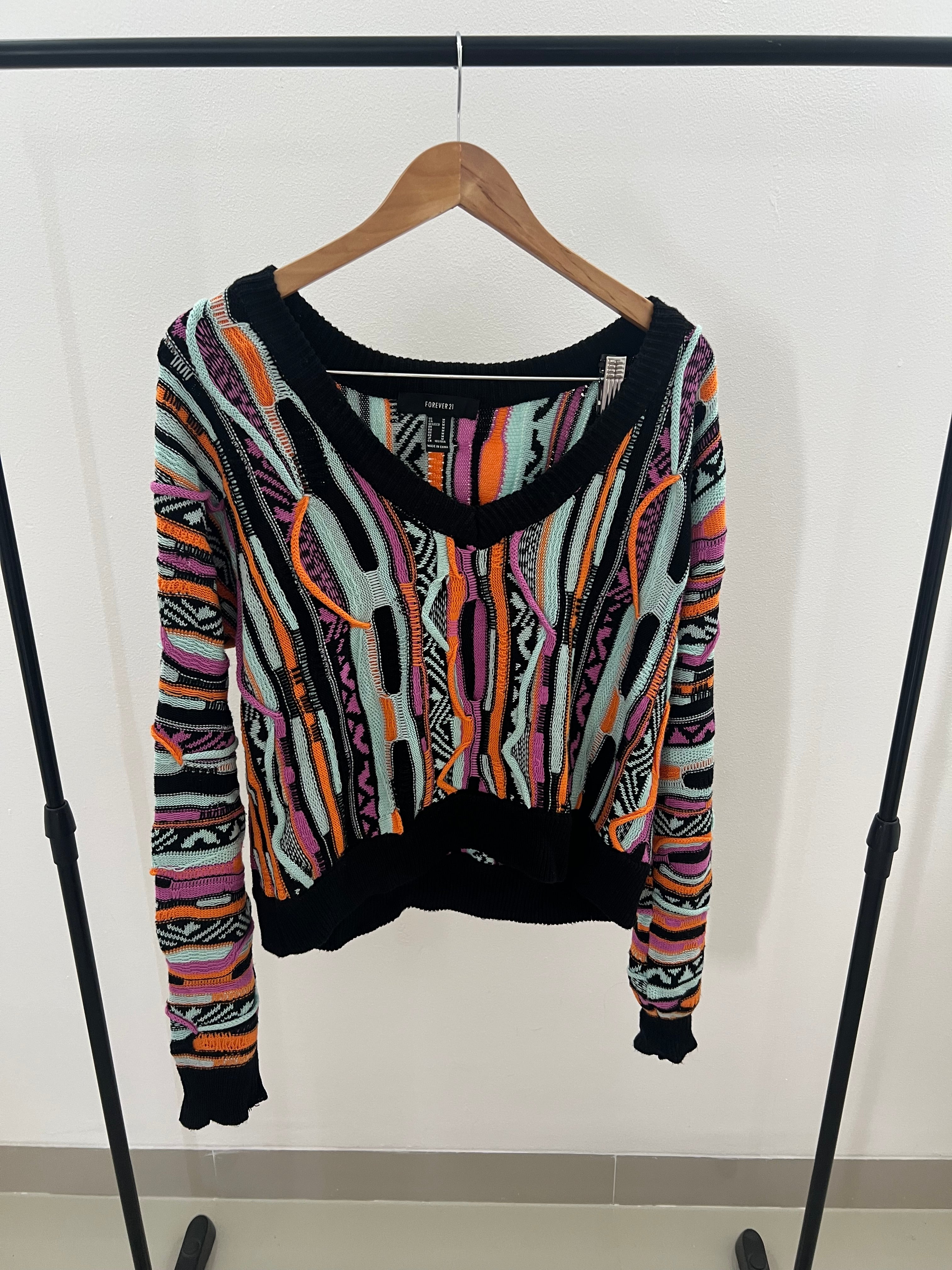Chompa forever21 - Talla: M