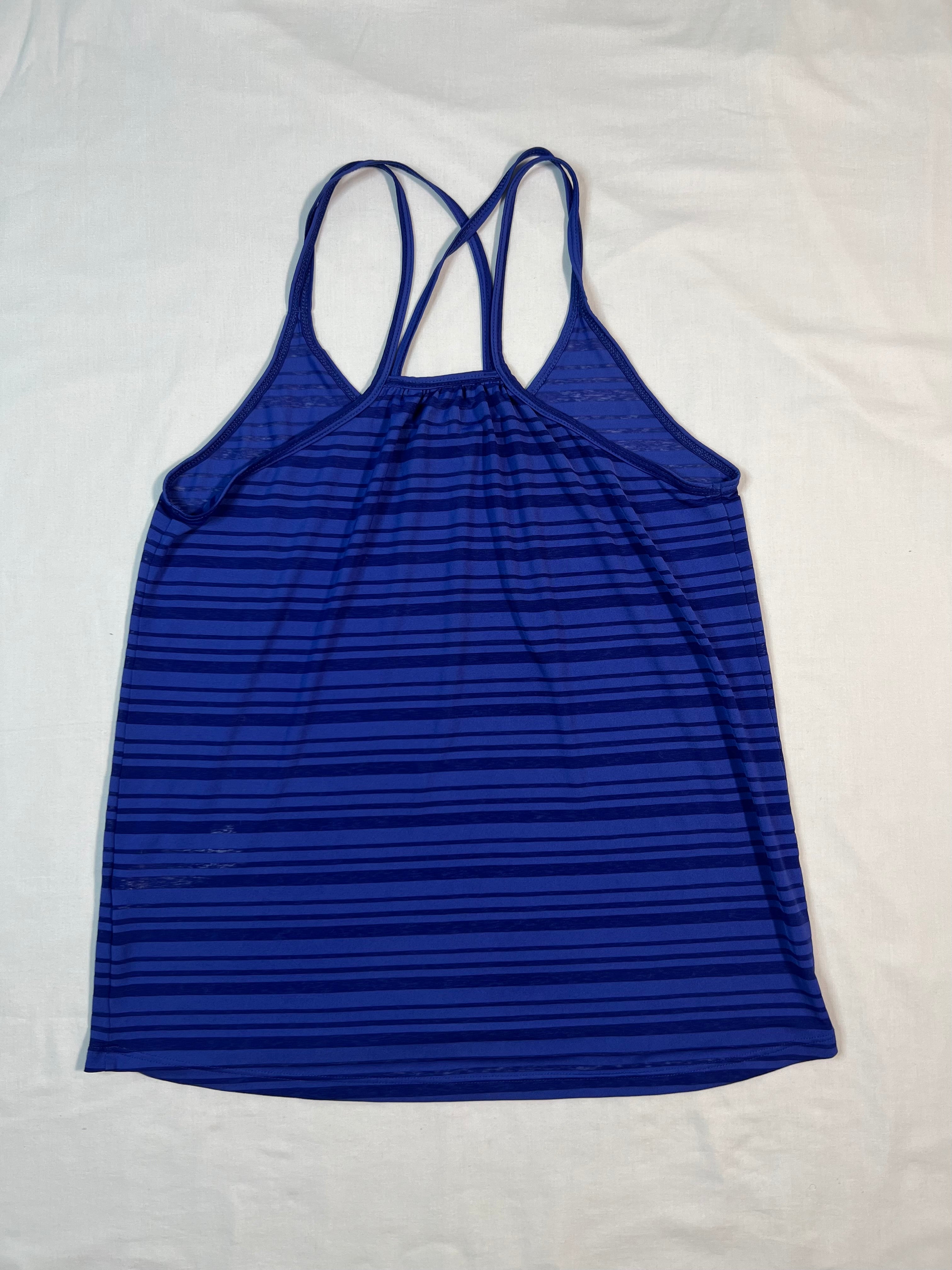 Polo deportivo morado-Talla:M
