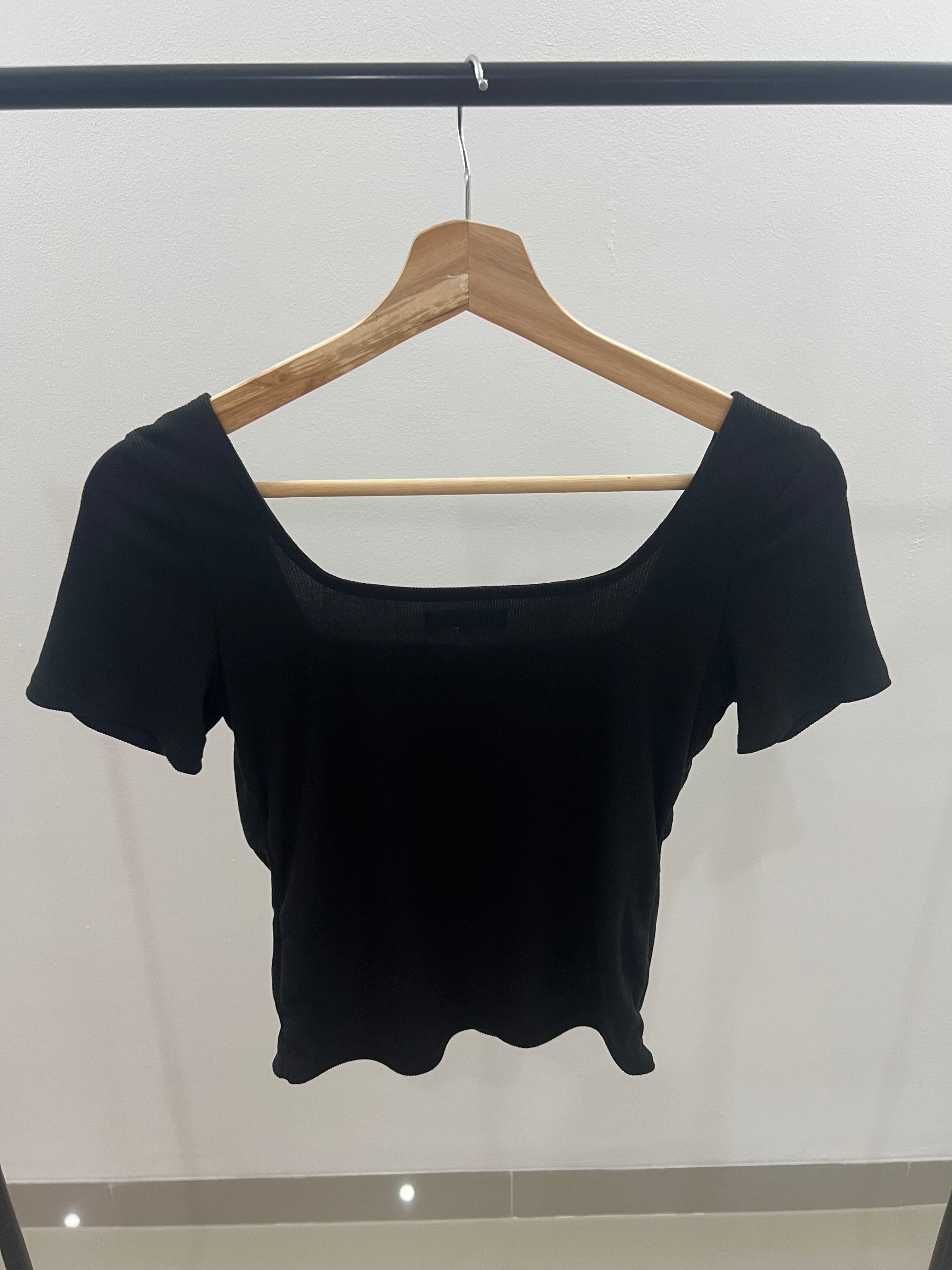 Polo negro barbados-Talla:S