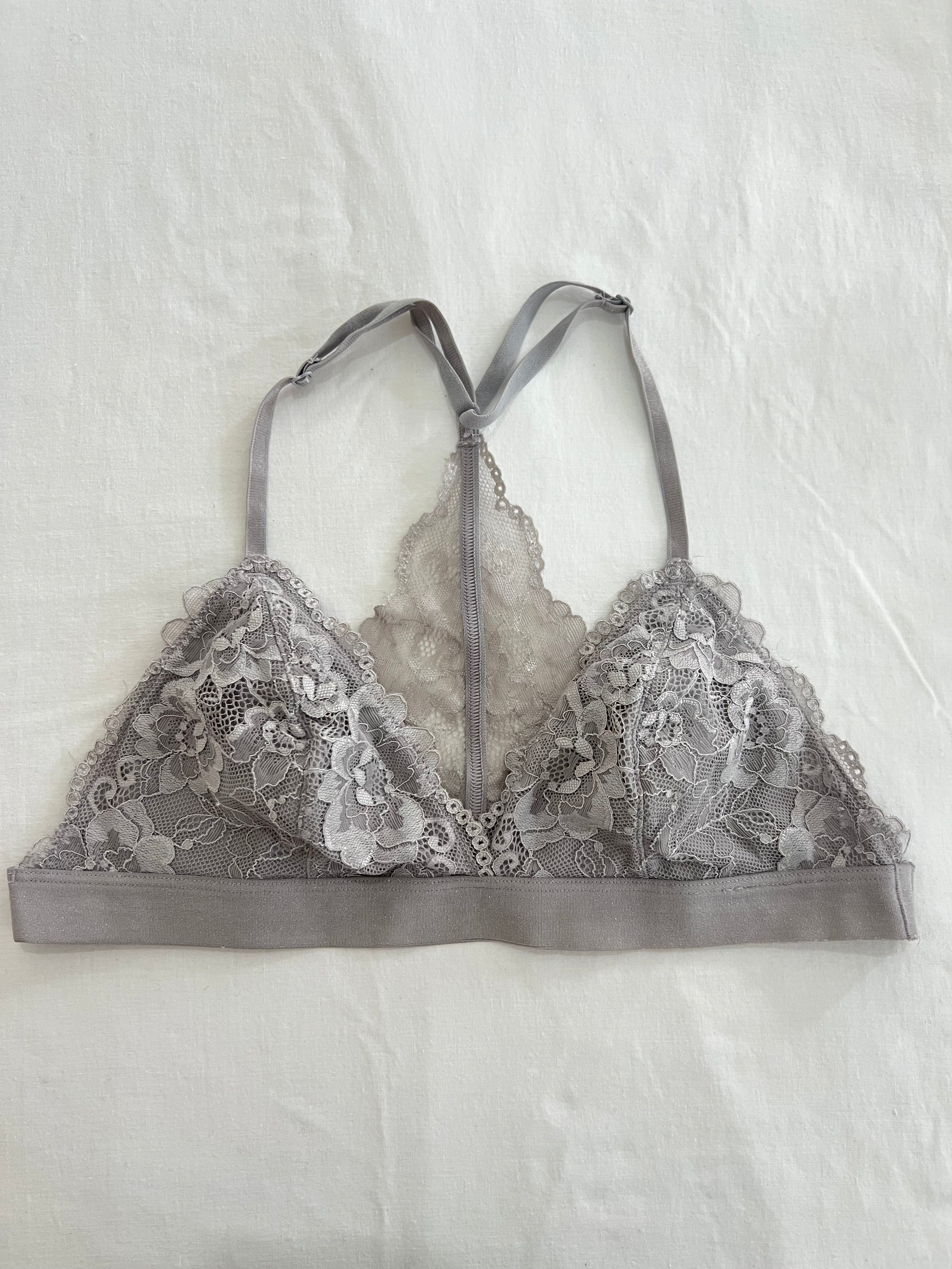 Bralette Gris H&M-Talla:M