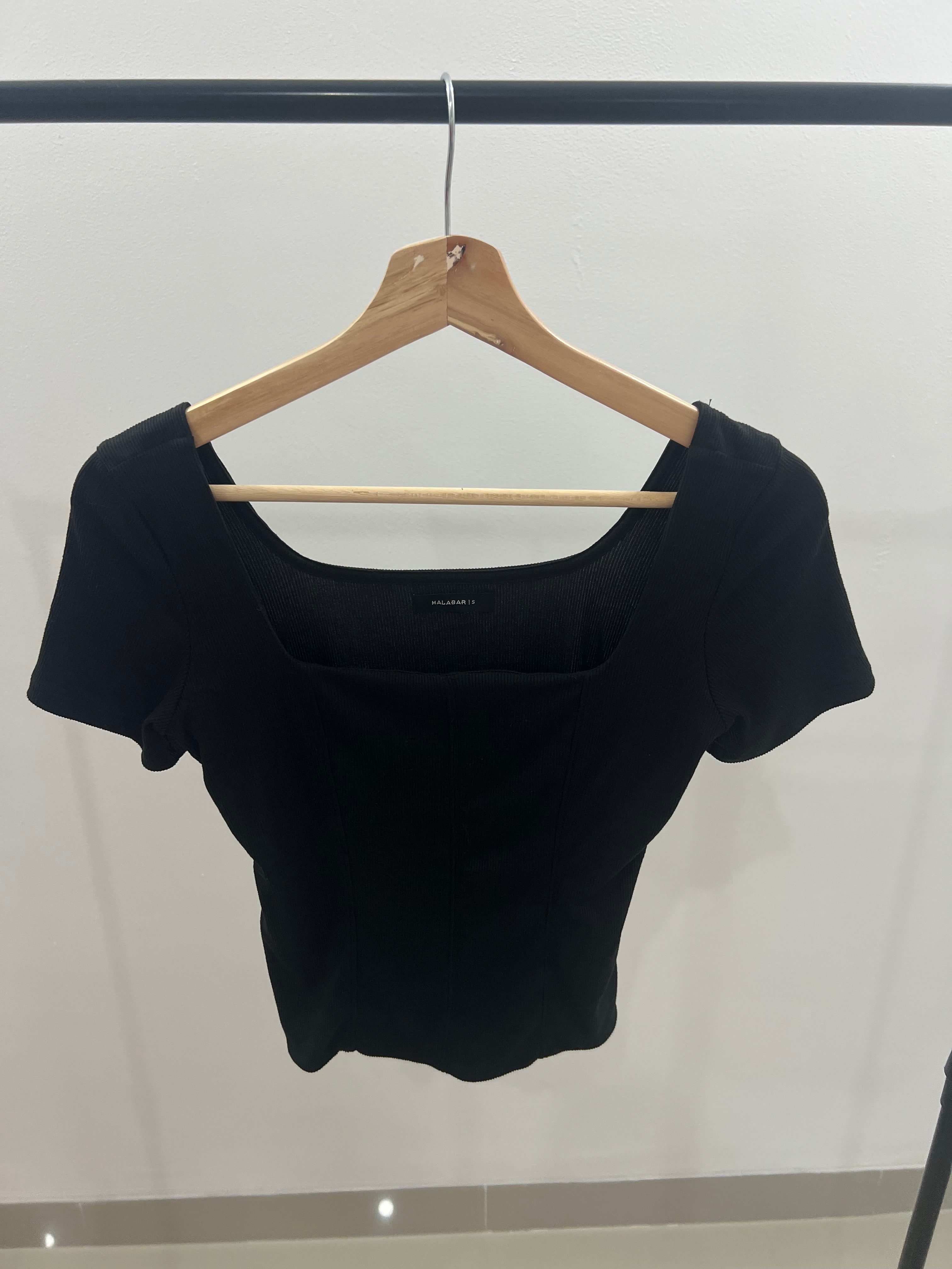 Polo negro barbados-Talla:S