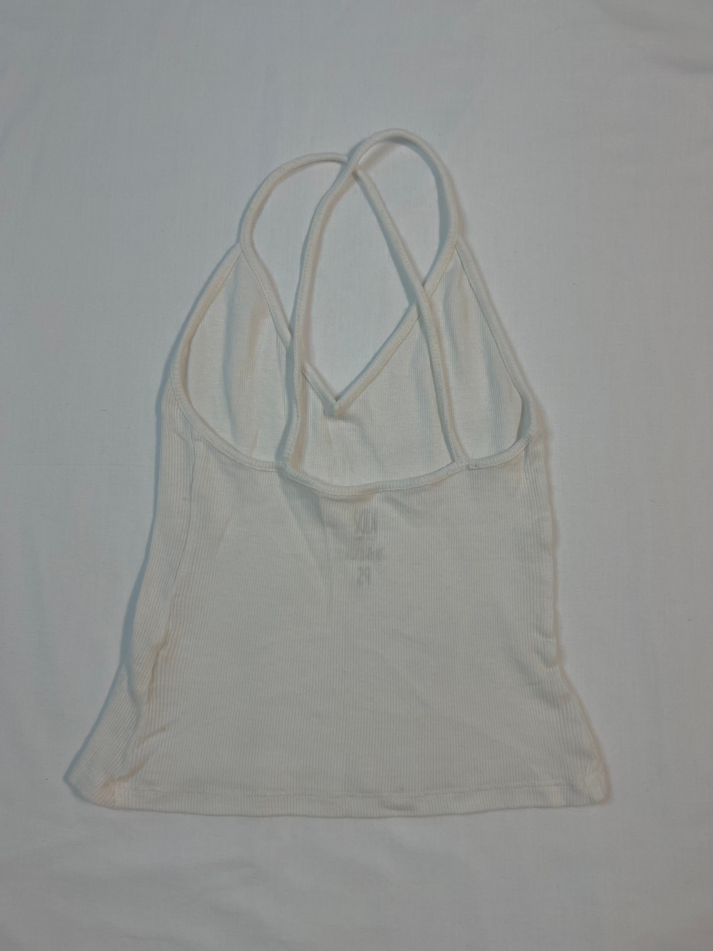 Top blanco kidsmadehere-Talla:S