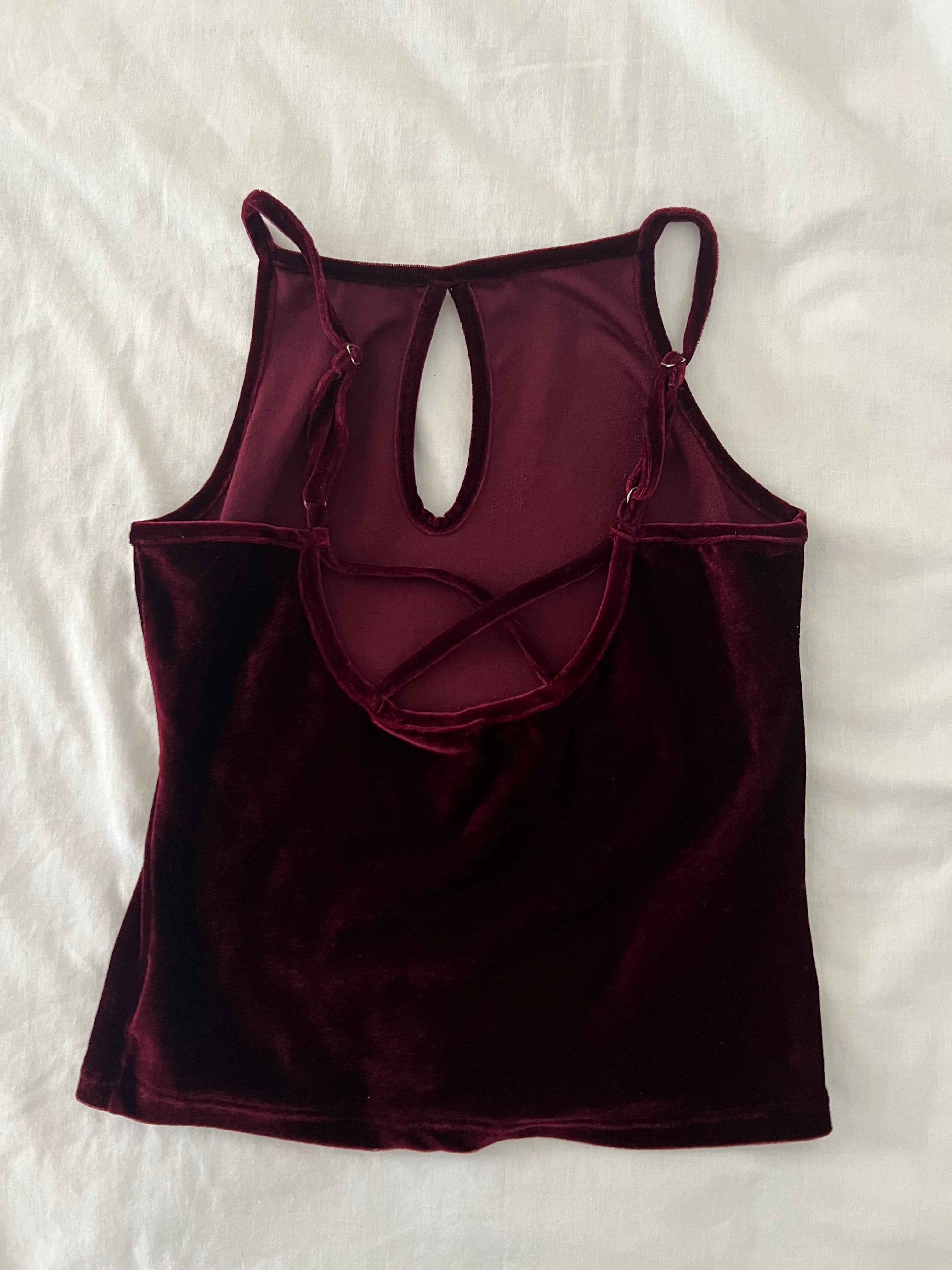 Top guinda DVK-Talla:S