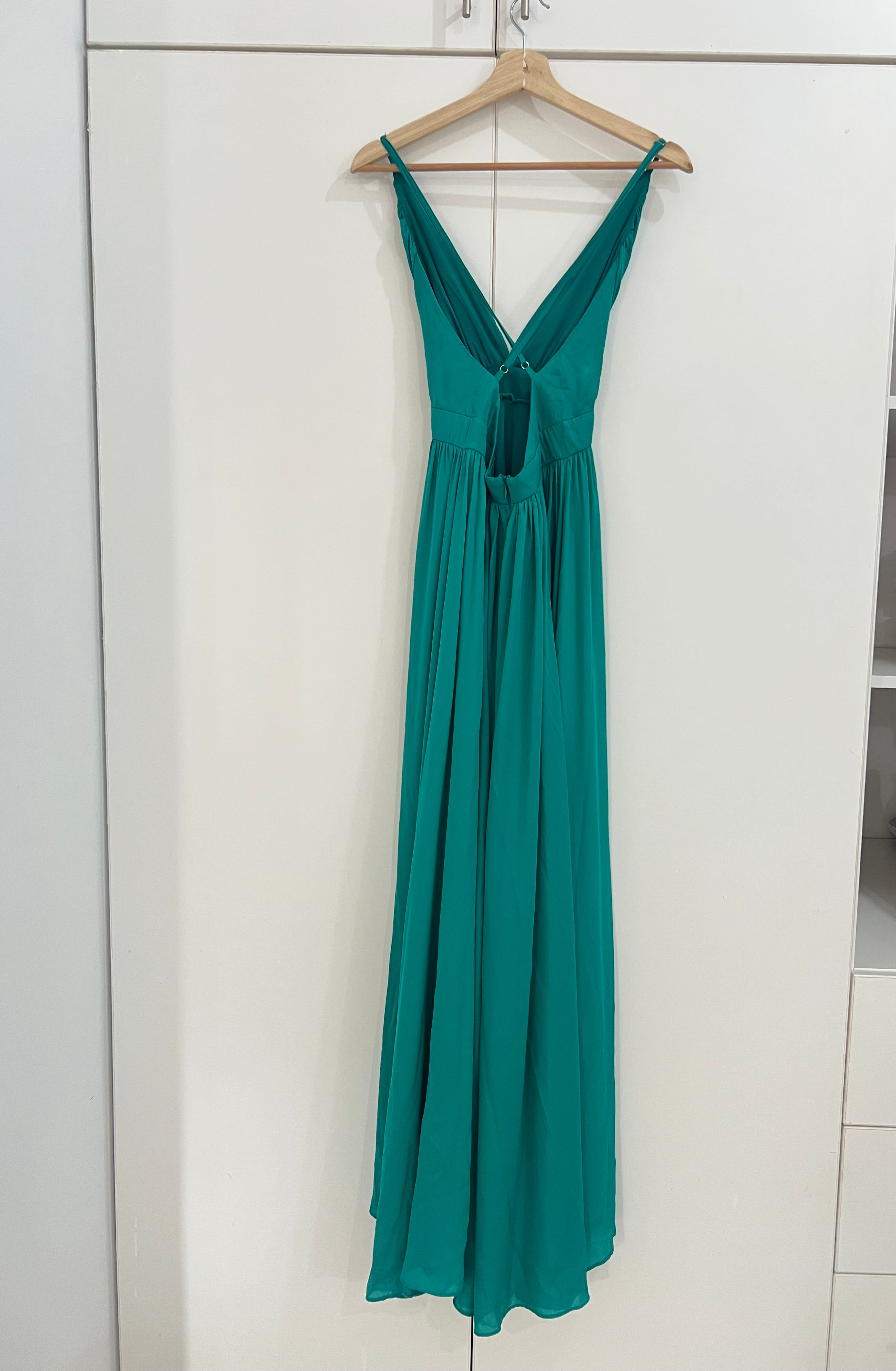 Vestido azul turquesa - Talla: M