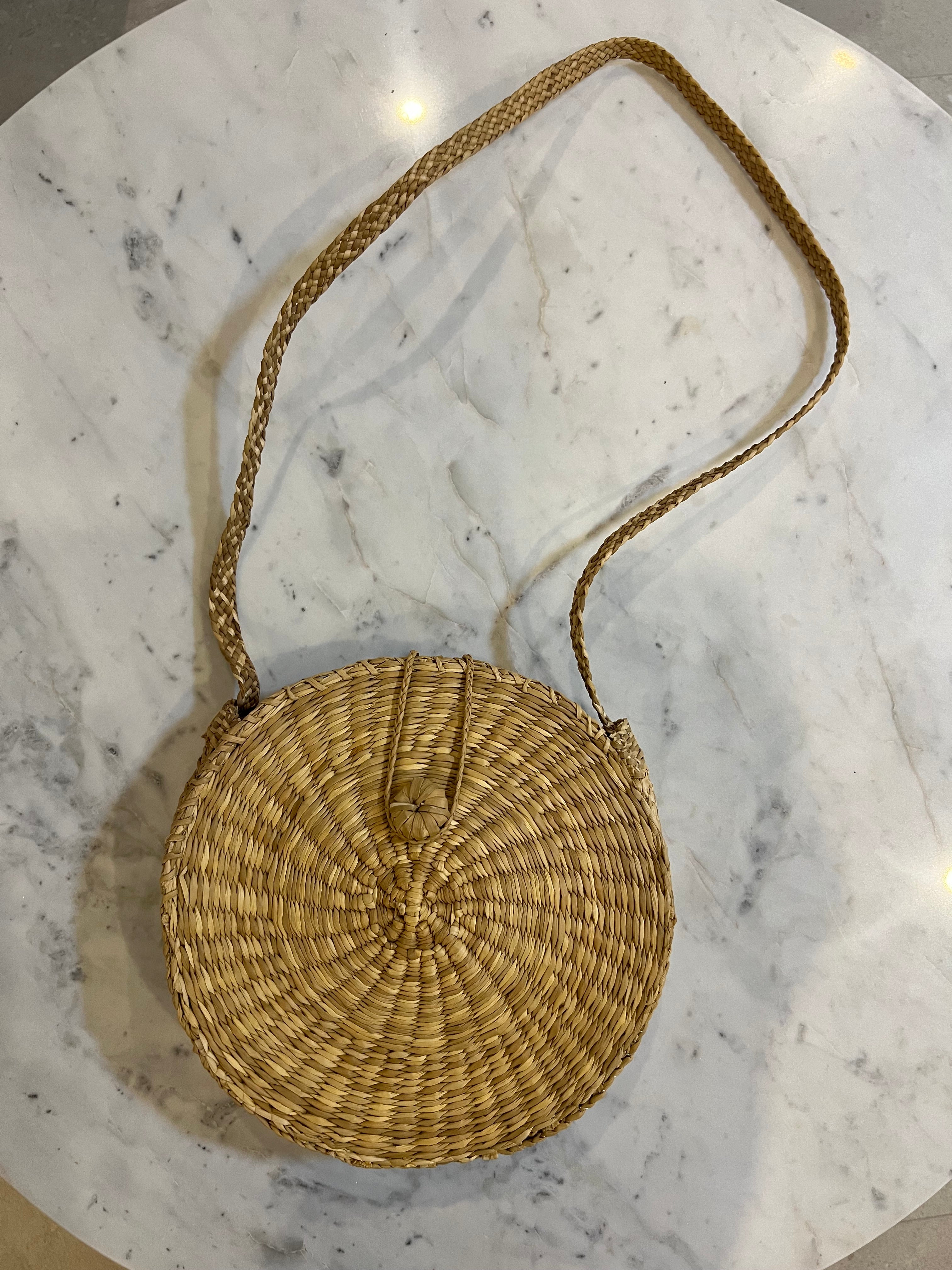 Cartera circular artesanal