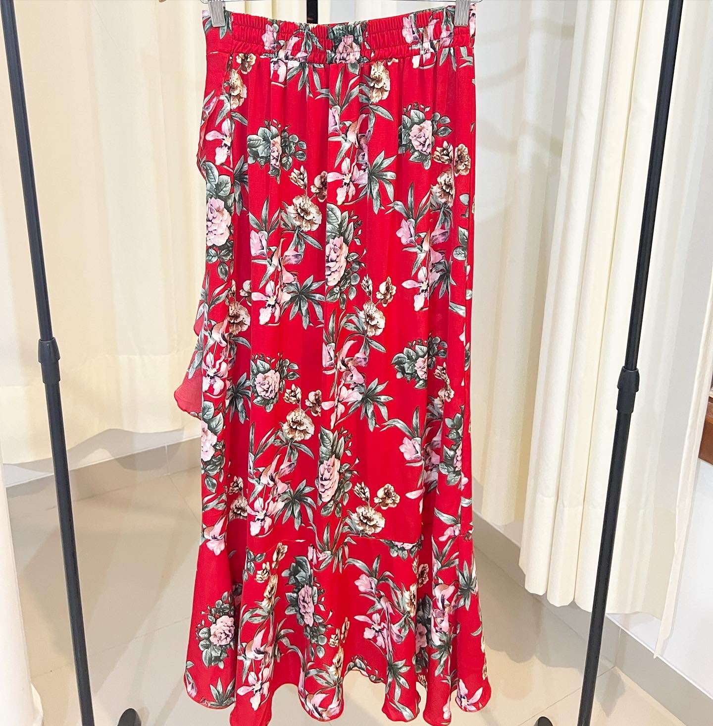 Falda floreada MOCCA-Talla:M