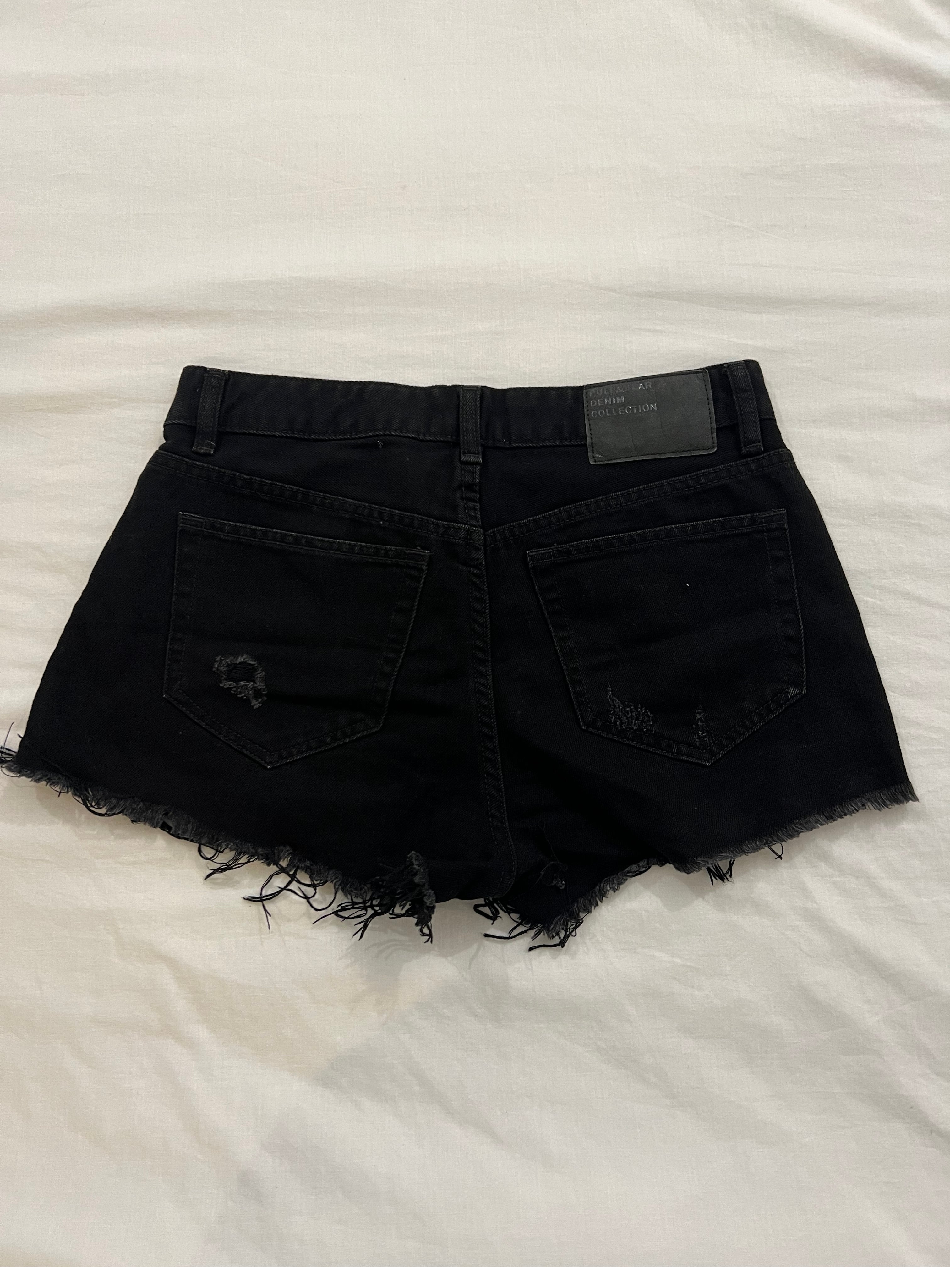 short negro Pull&Bear-Talla:S