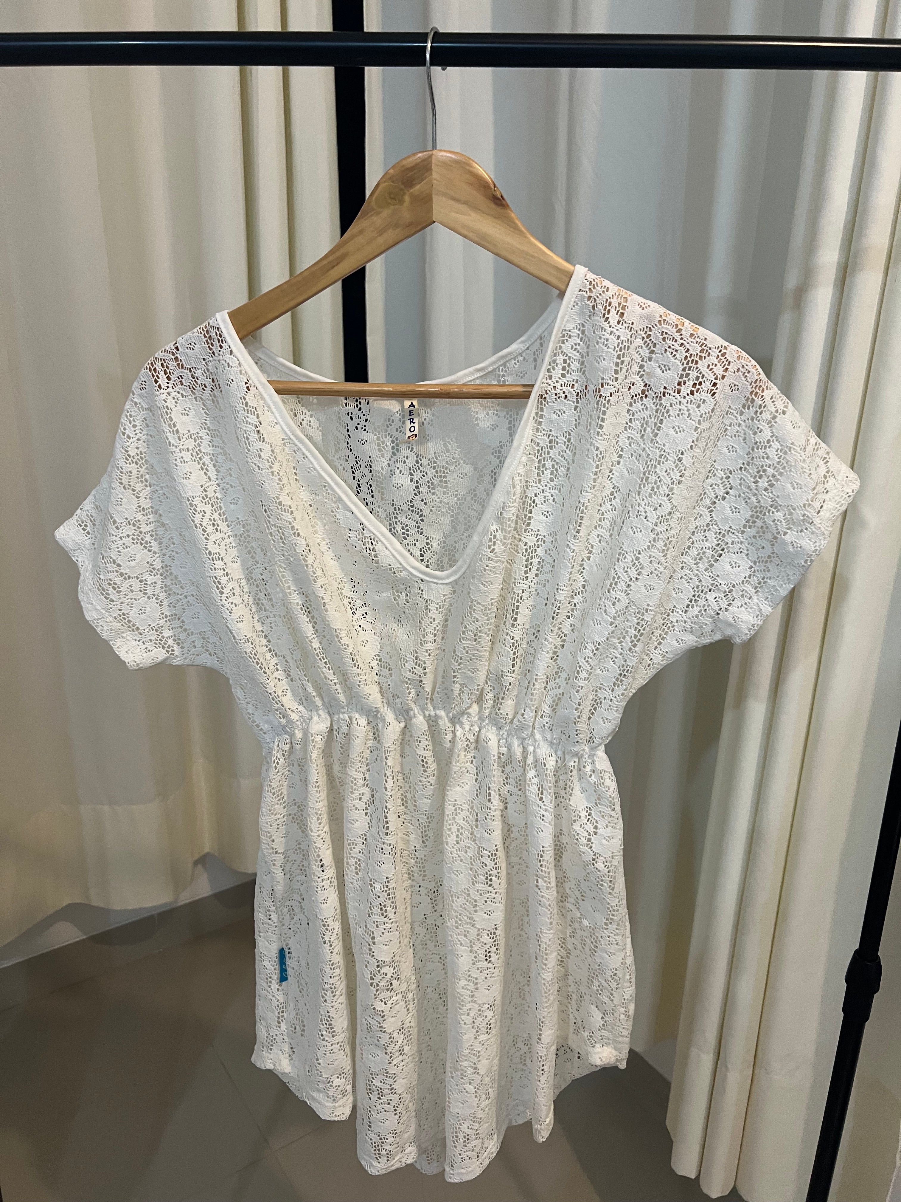 Salida de playa vestido corto aero