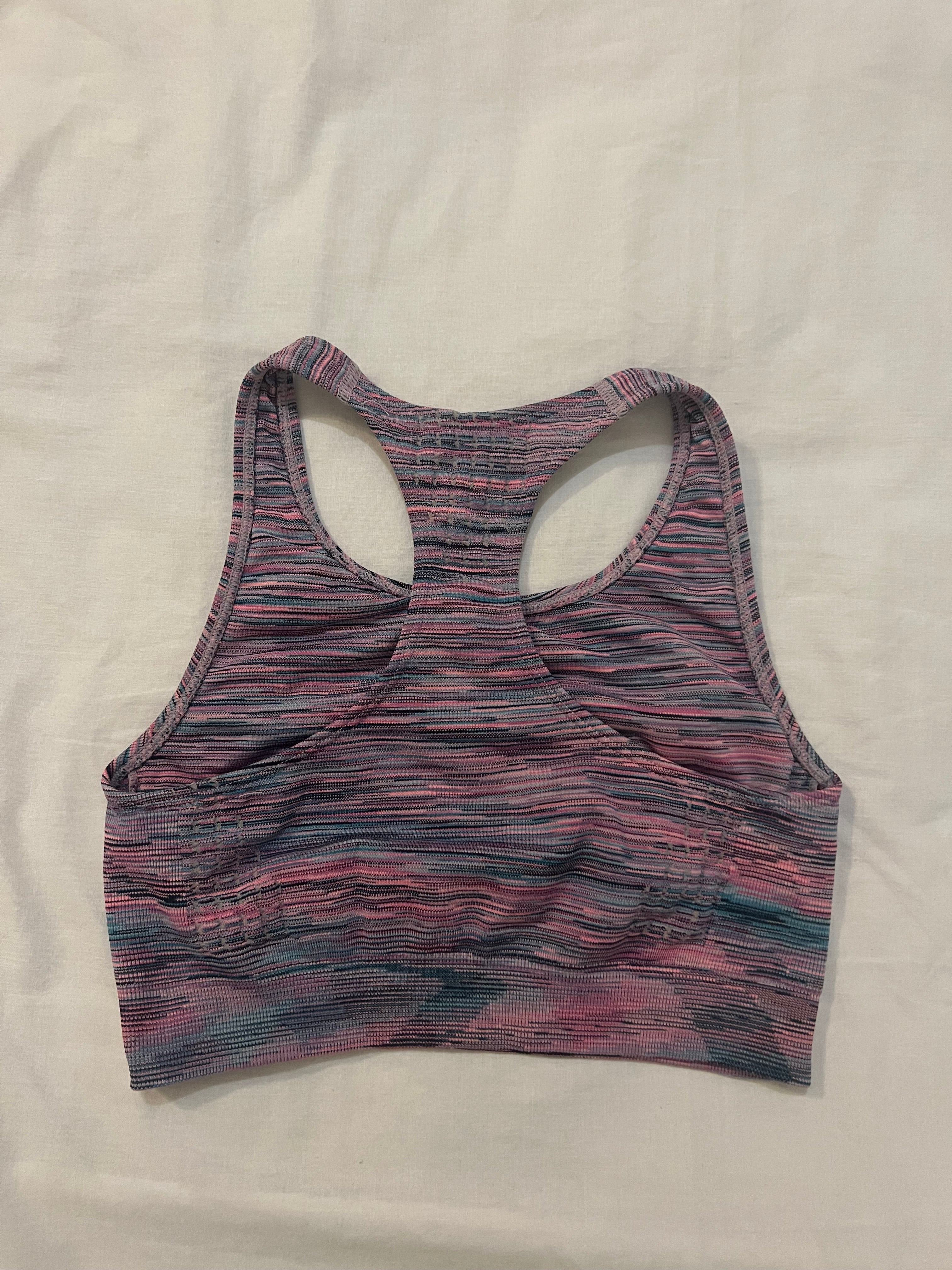 Top deportivo lila-Talla:S