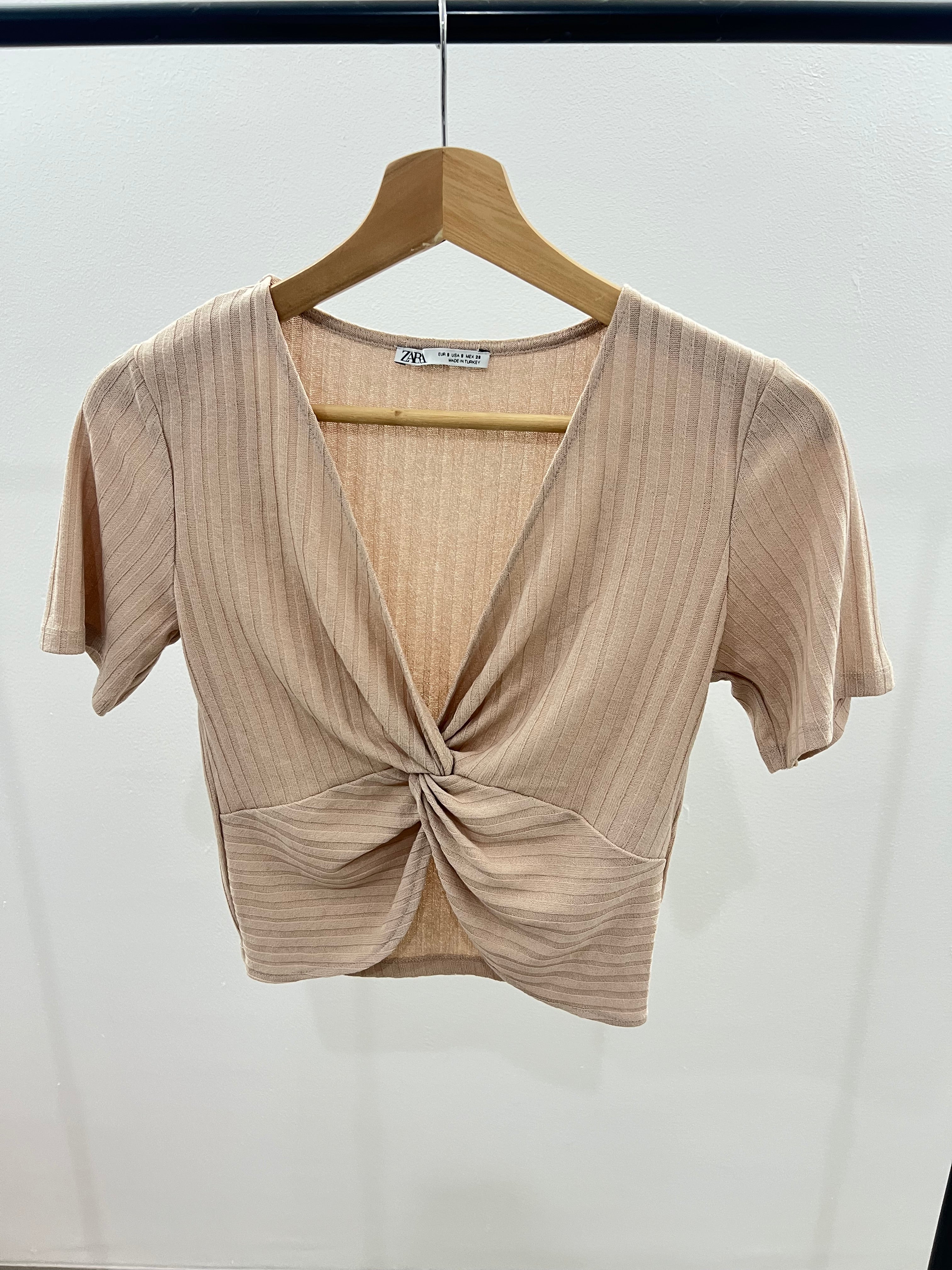 Polo corto Zara-Talla:S