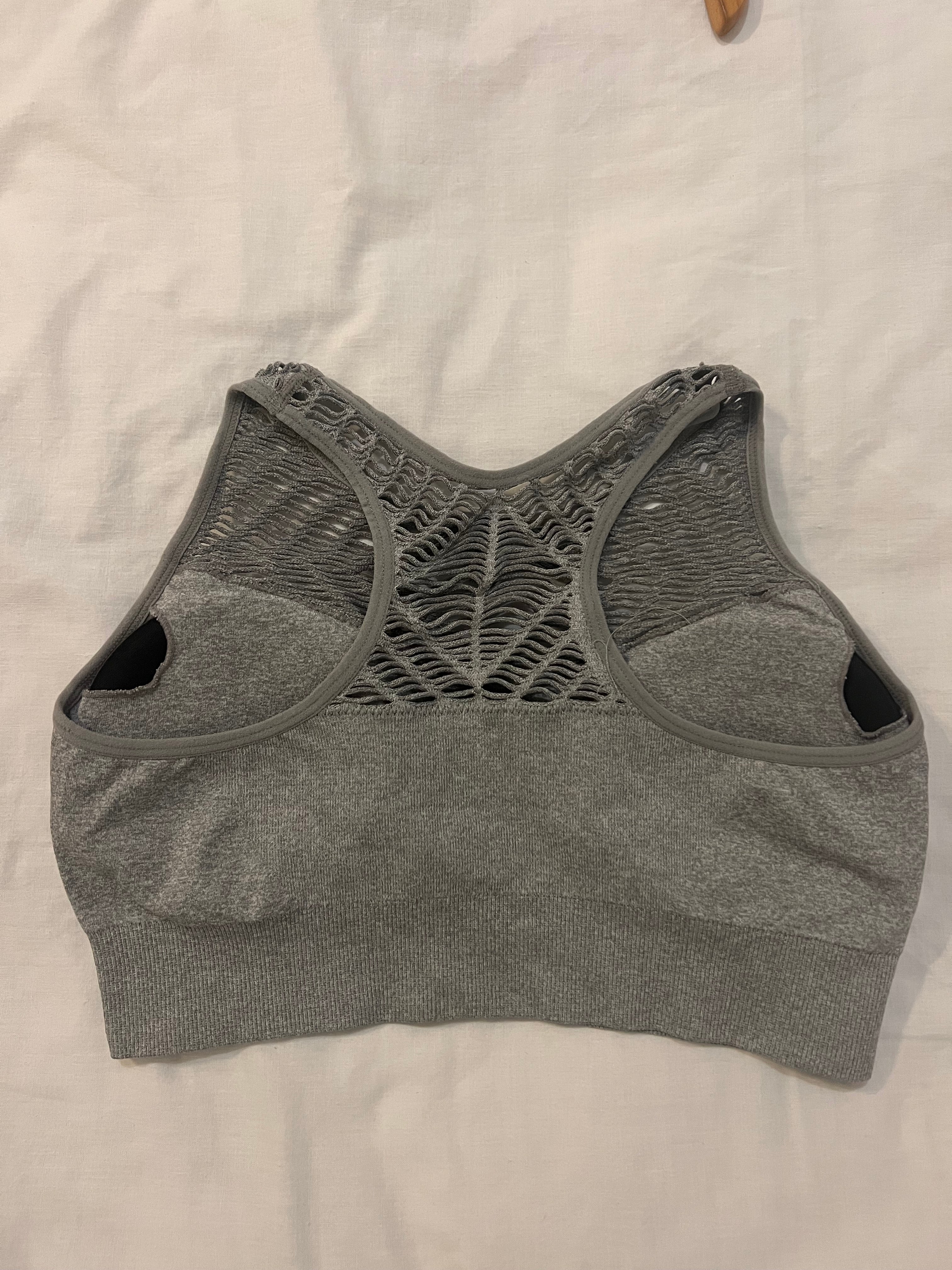 Top deportivo gris Profit- Talla:S