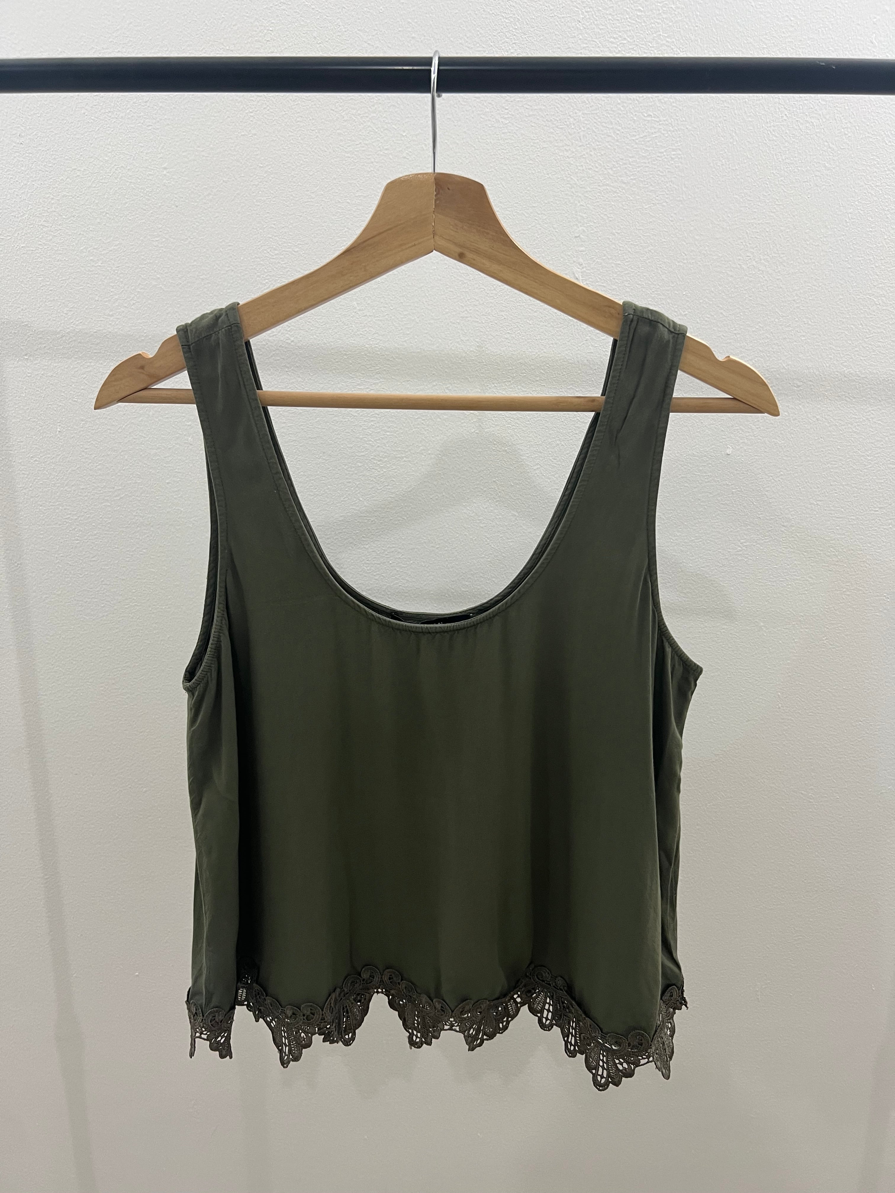 Blusa verde forever21 - Talla: M