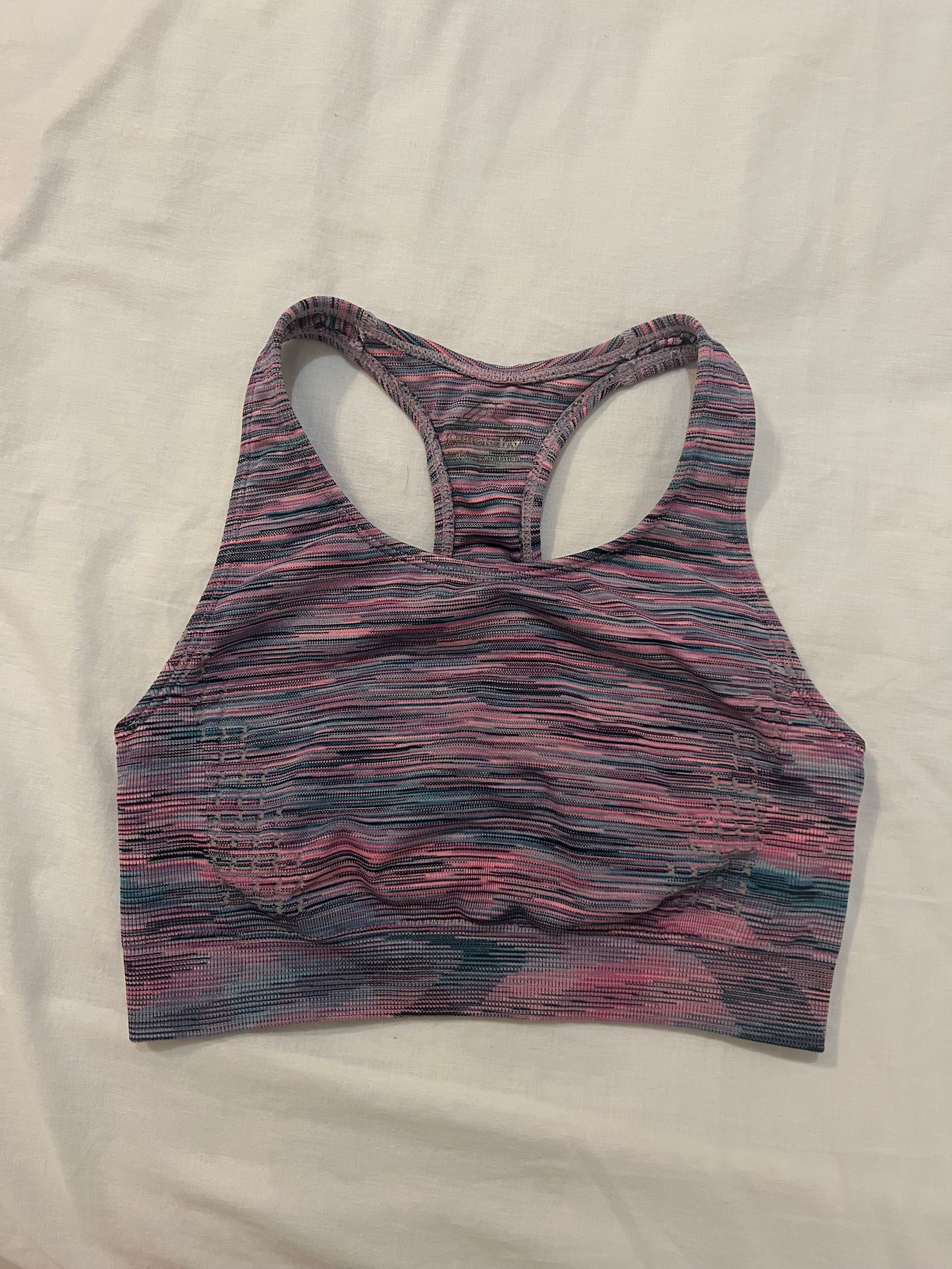 Top deportivo lila-Talla:S