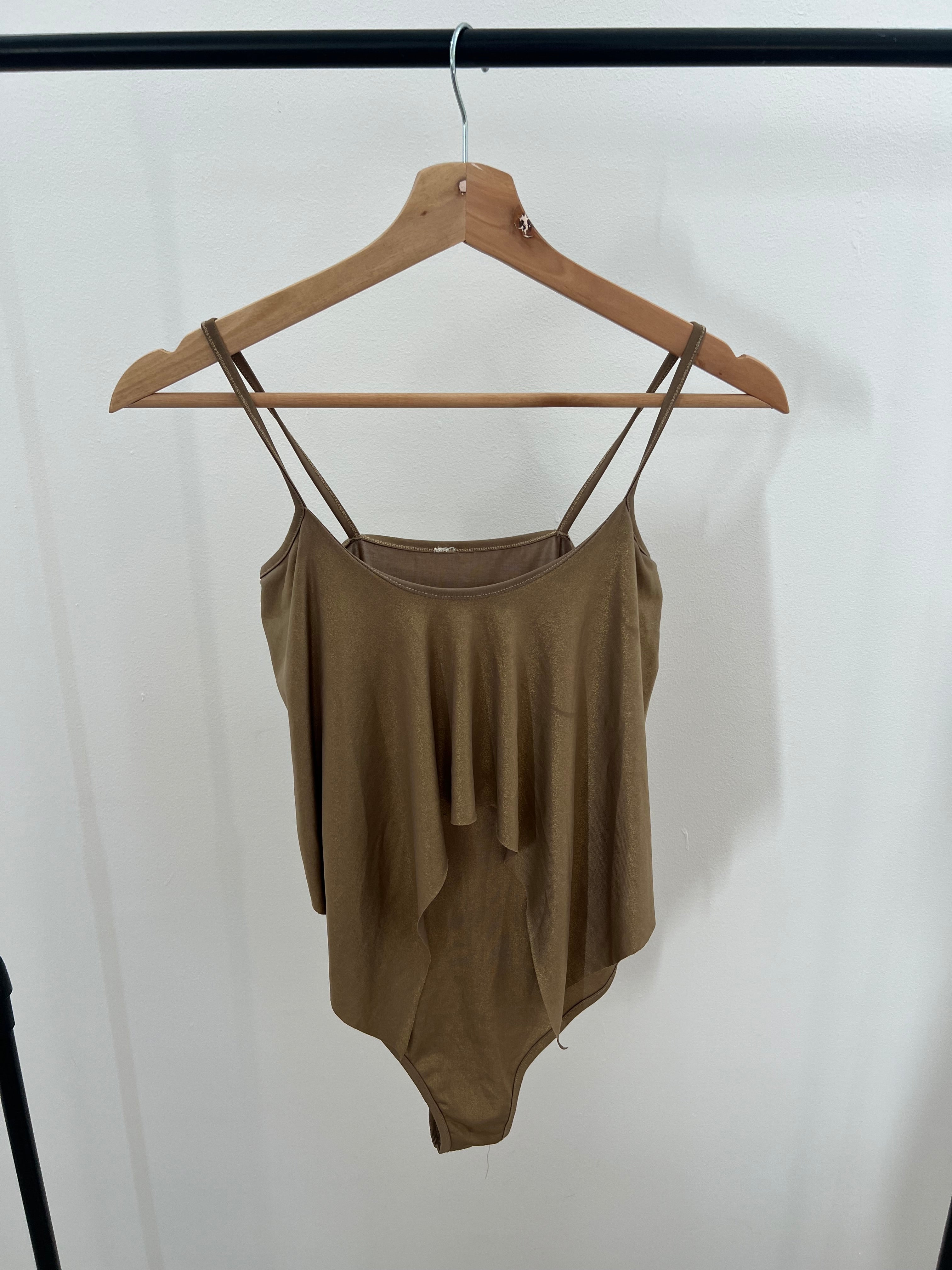 Body dorado - Talla: S
