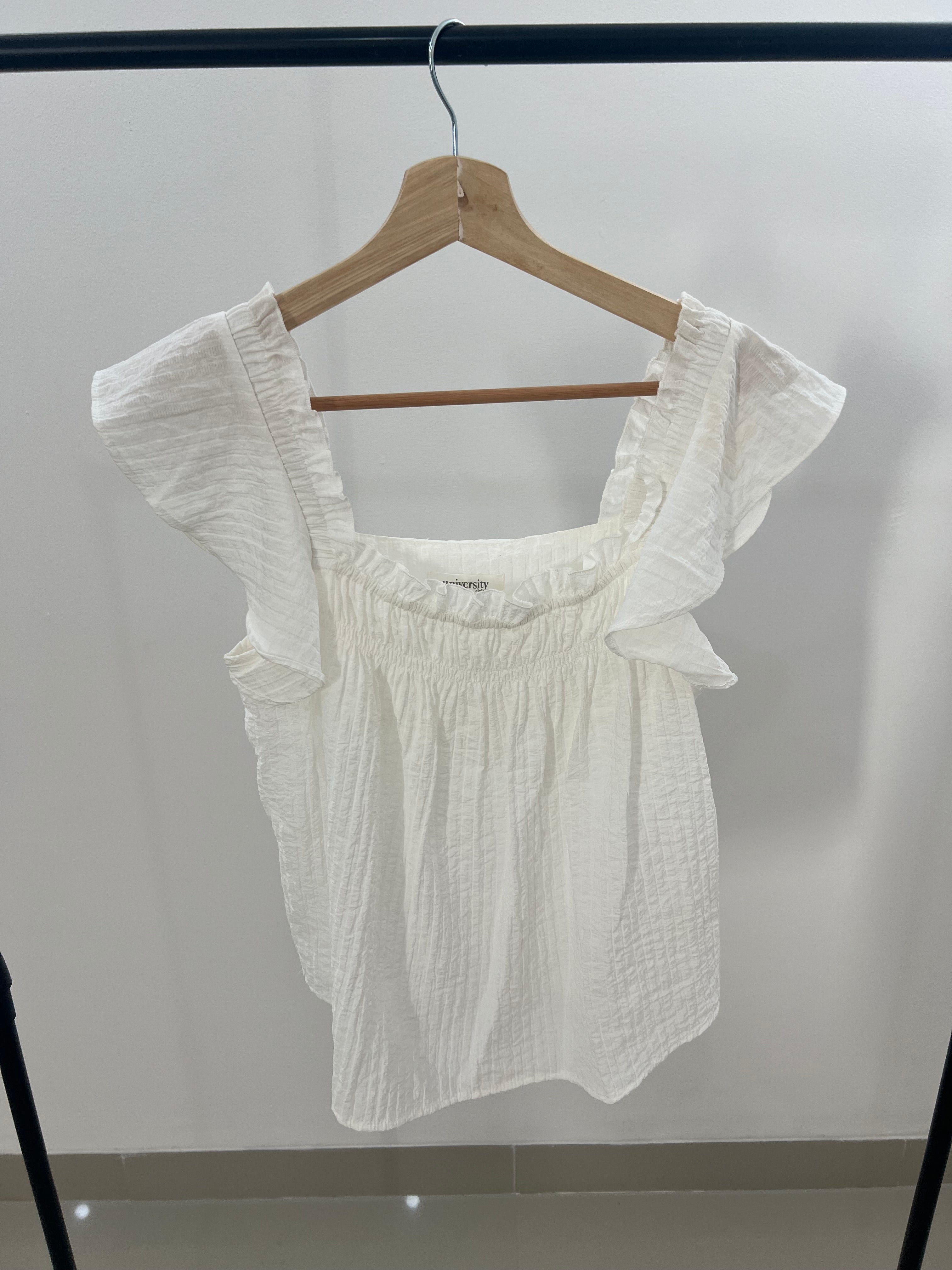 Blusa university-Talla: S