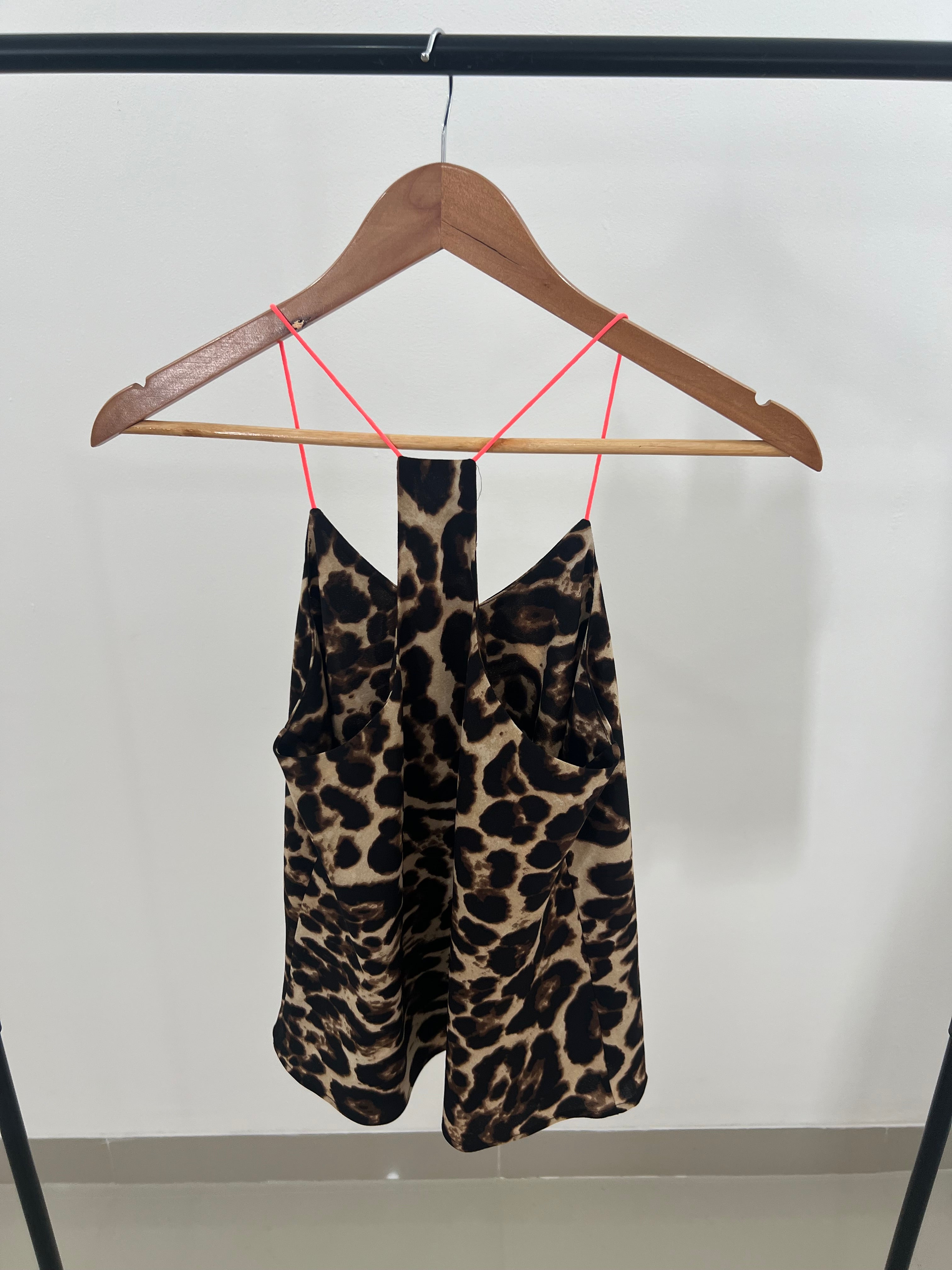 Blusa animal print- Talla: S