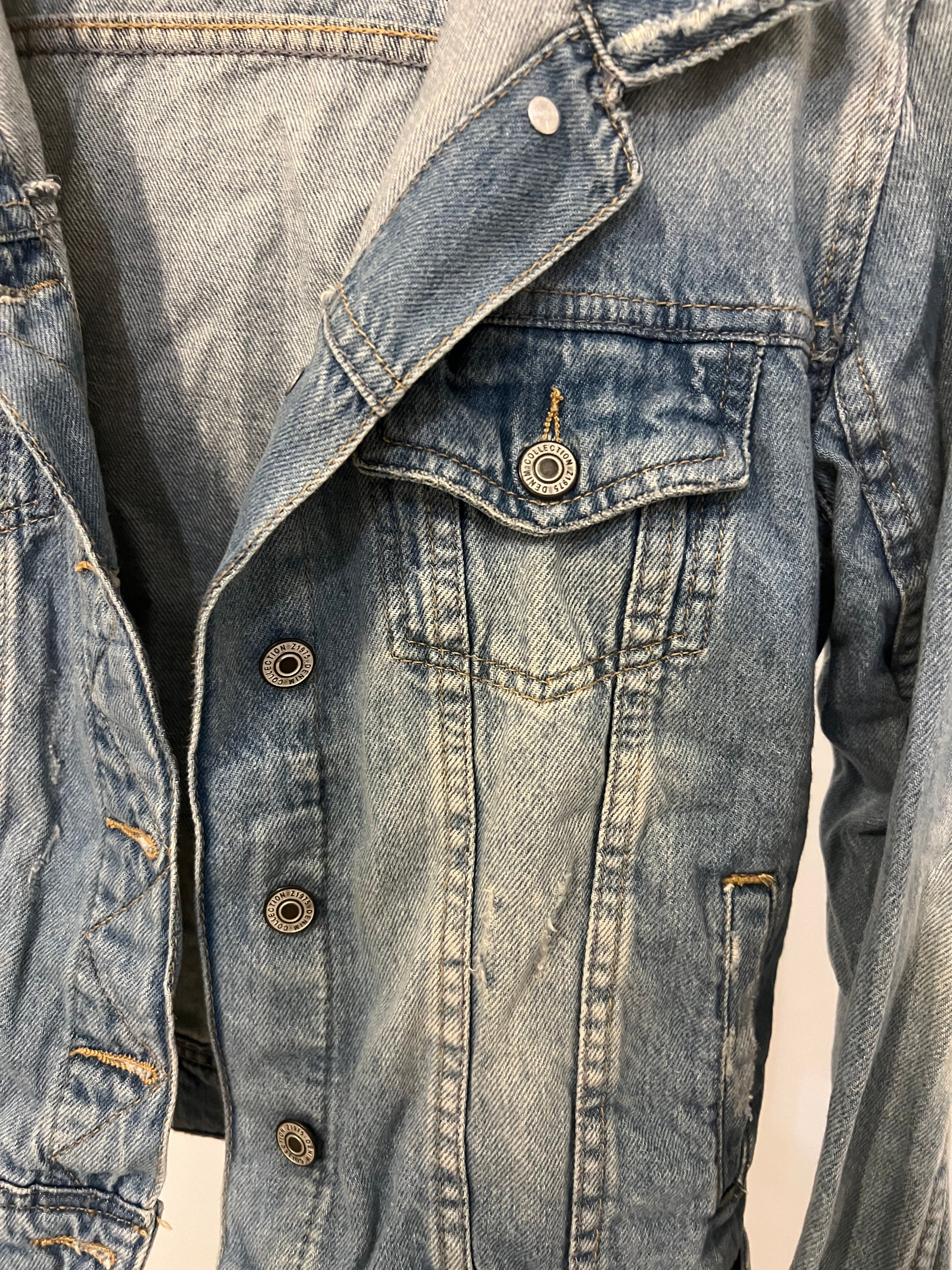 Casaca Jean ZARA- Talla:M