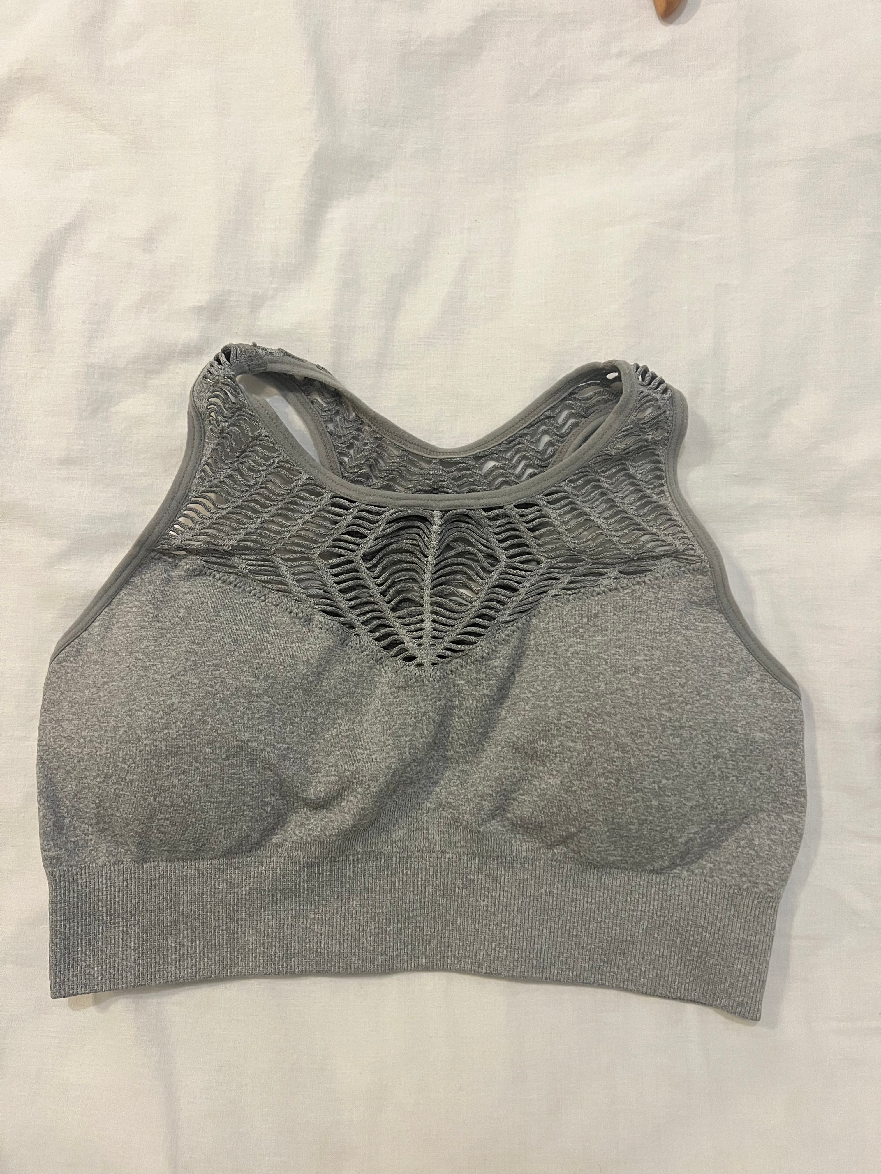 Top deportivo gris Profit- Talla:S