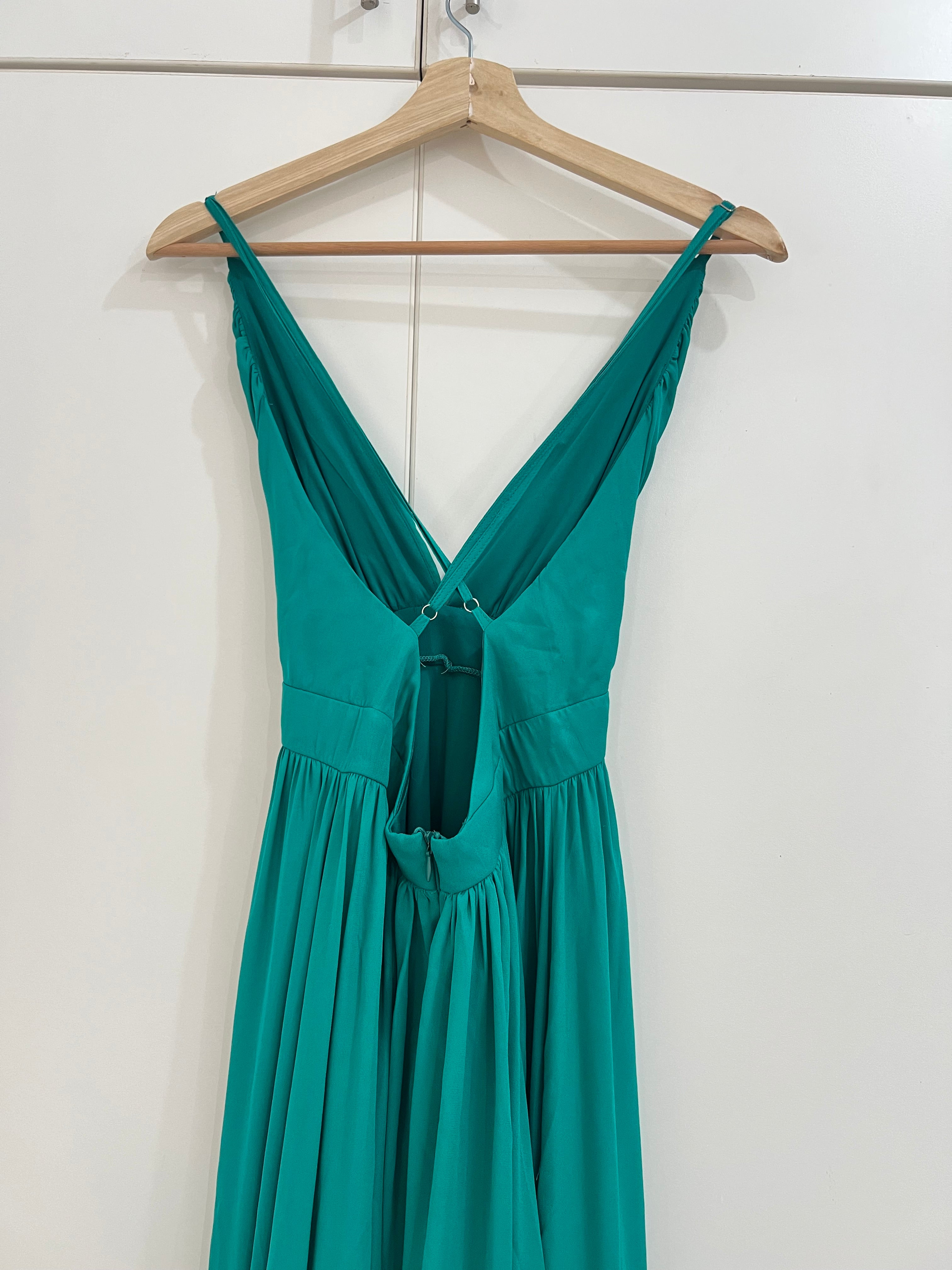Vestido azul turquesa - Talla: M