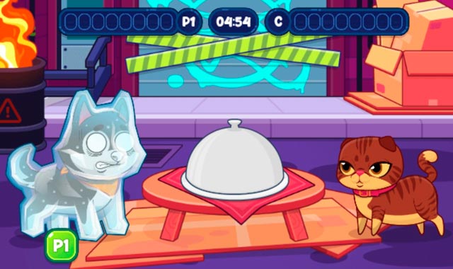 Captura de pantalla de Funny Food Duel