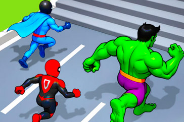 Jugar a Hero Transform Race
