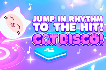 Jump in Rhythm to the Hit! Cat Disco! - Portada oficial