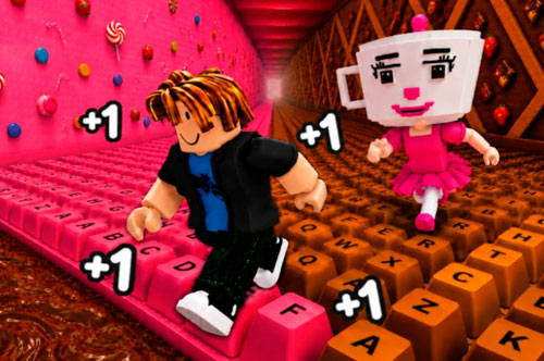 Jugar a Keyboard Escape: +1 Speed