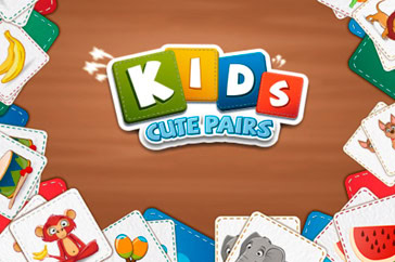 Jugar a Kids Cute Pairs