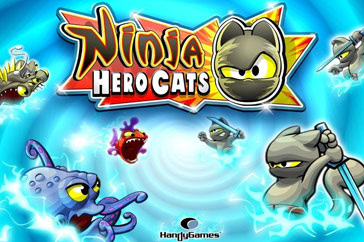 Ninja Hero Cats - Portada oficial